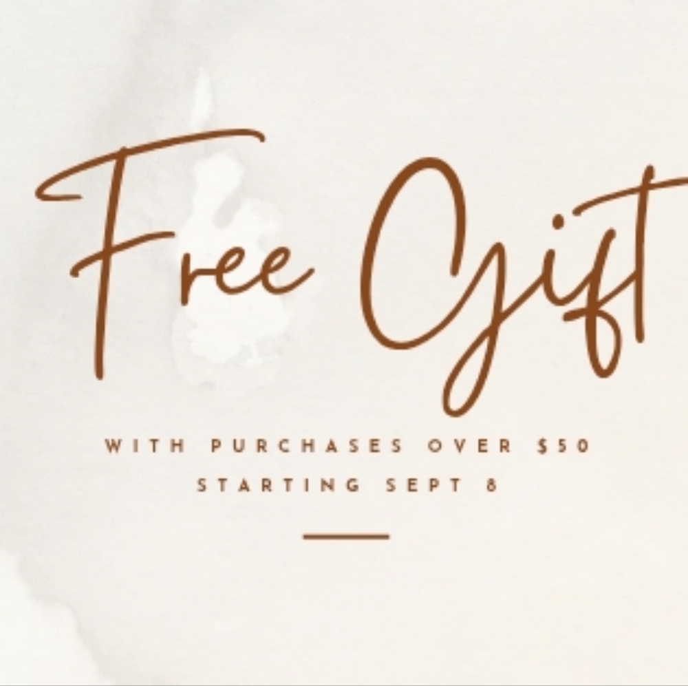 Free Gift Promotion Sign